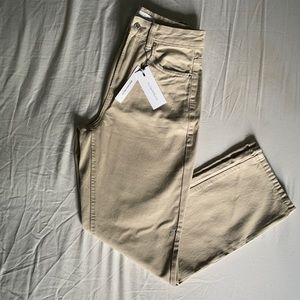 Khaki jeans